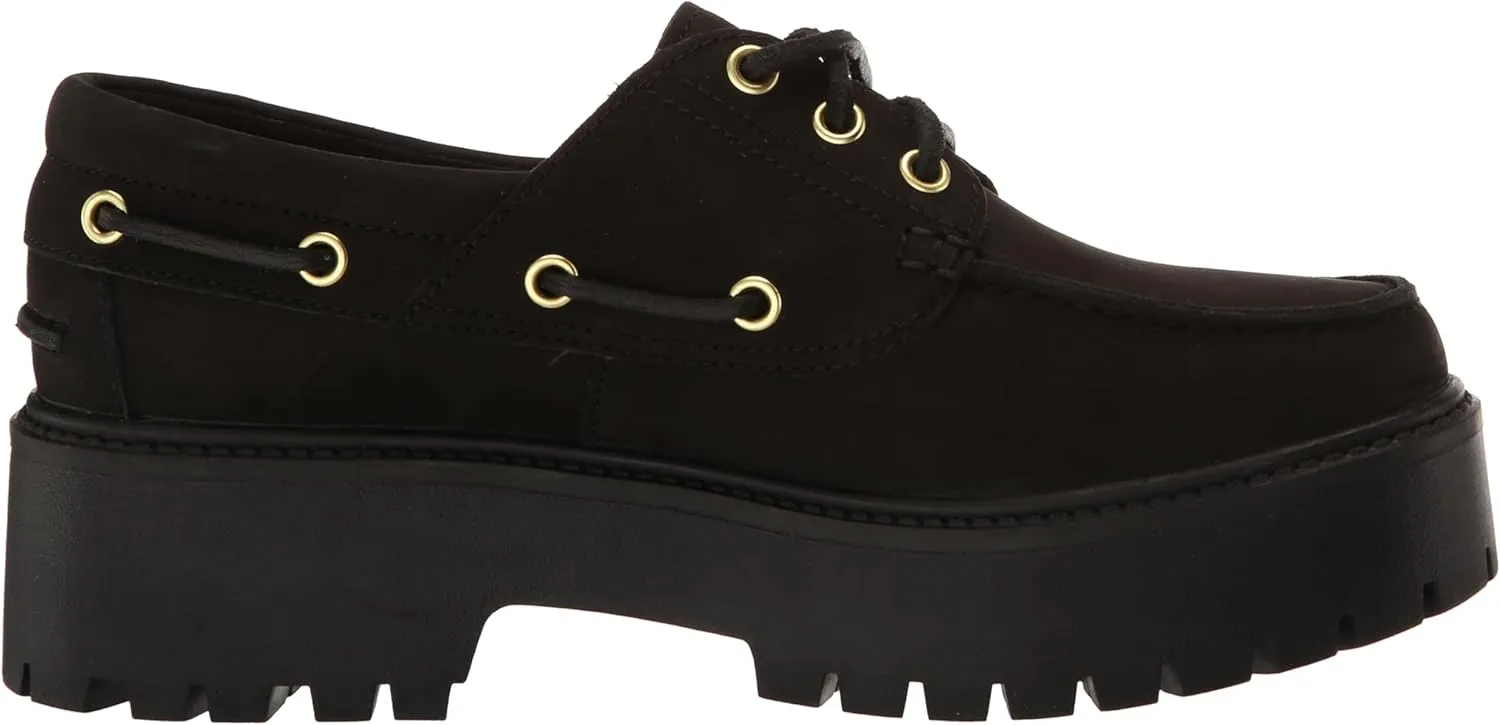 Timberland Women's Stone Street Platform Boat Shoe