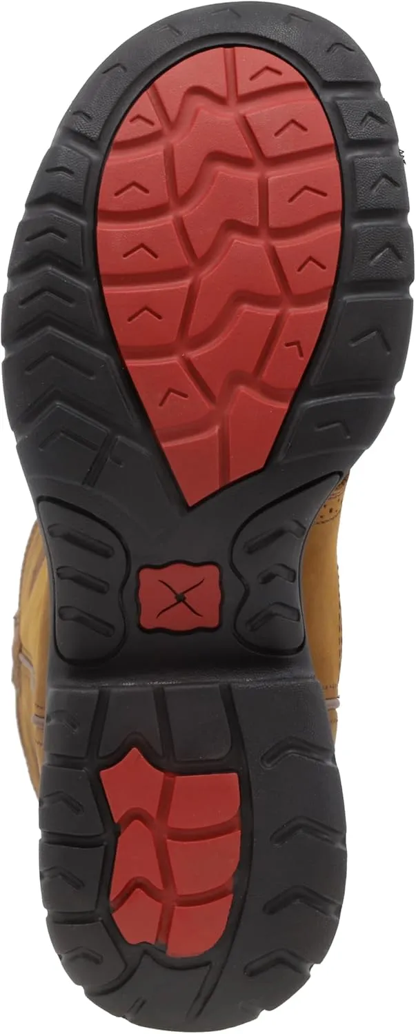 Twisted X Mens Work Boot - K Toe All-Around Boots Designed with Air-Mesh Lining, Compression- EVA Midsole, Rubber Outsole, and Full-Grain Oiled Leather Vamp and 11 Shaft