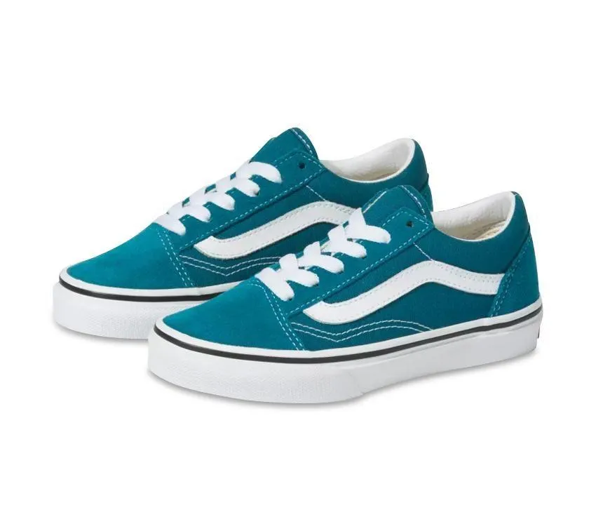 Vans Old Skool Kids Blue Coral / True White