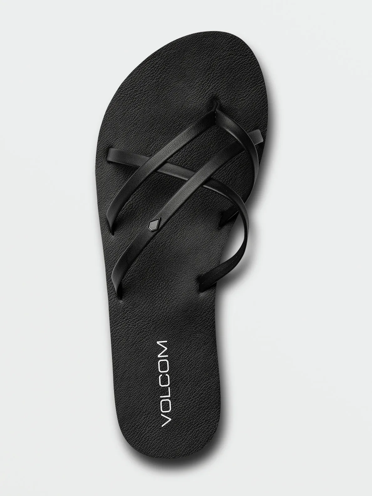 Volcom "New School II" Women's Sandals - Blackout