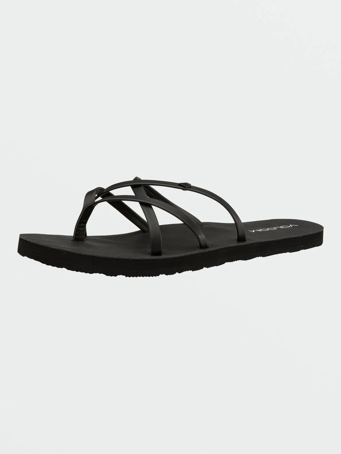 Volcom "New School II" Women's Sandals - Blackout