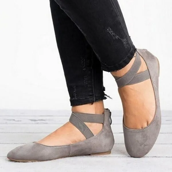 Women Fashion Classic Ballerina Flats Dancing Loafers