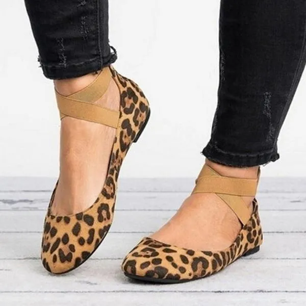 Women Fashion Classic Ballerina Flats Dancing Loafers