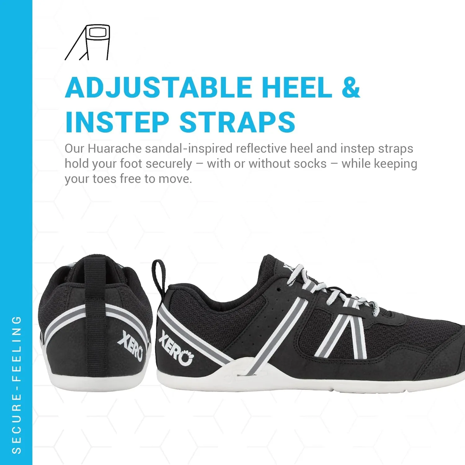 Xero Shoes Mens Prio Barefoot Athletic Sneaker