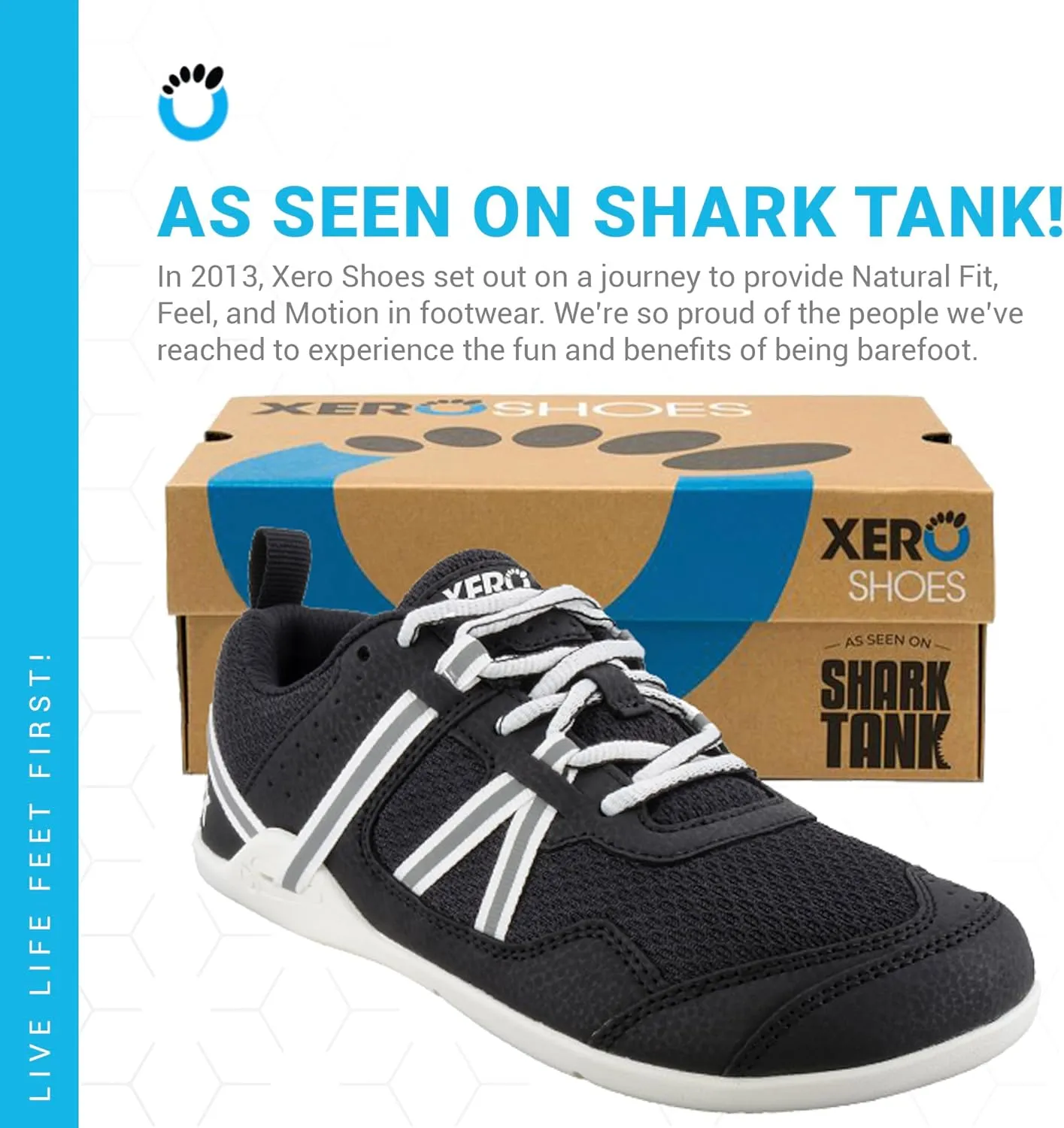 Xero Shoes Mens Prio Barefoot Athletic Sneaker